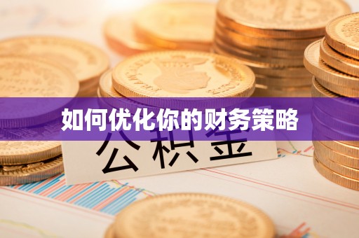 峨眉山如何优化你的财务策略